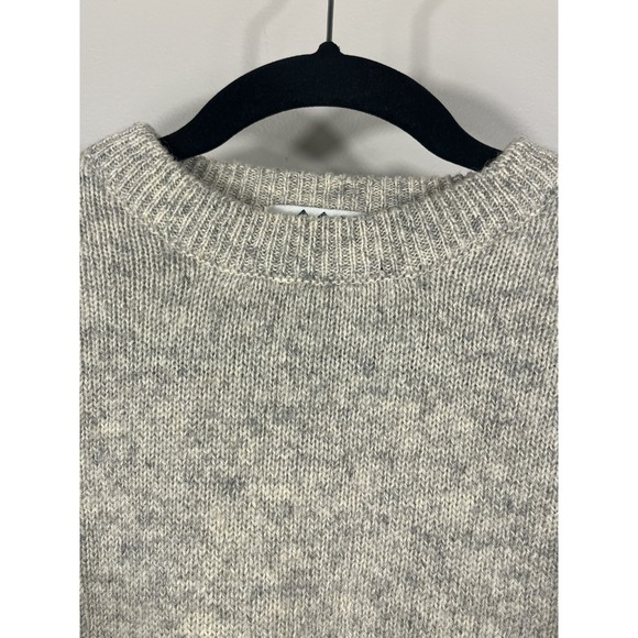 Vintage REI 100% Shetland Wool Crew Neck Sweater Beige Mens Medium Outdoor - Picture 5 of 10